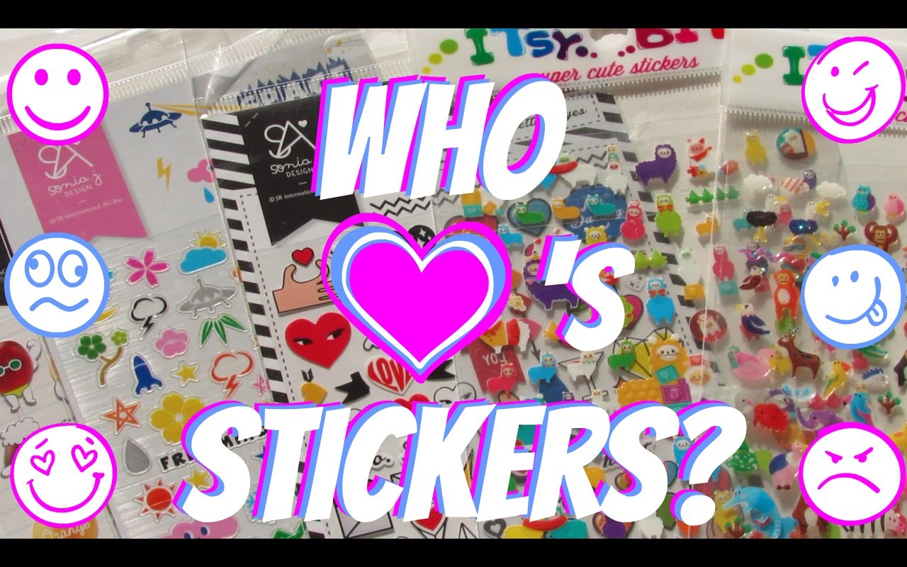 WHO LOVES STICKERS?? | Int’l Arrivals Stickers