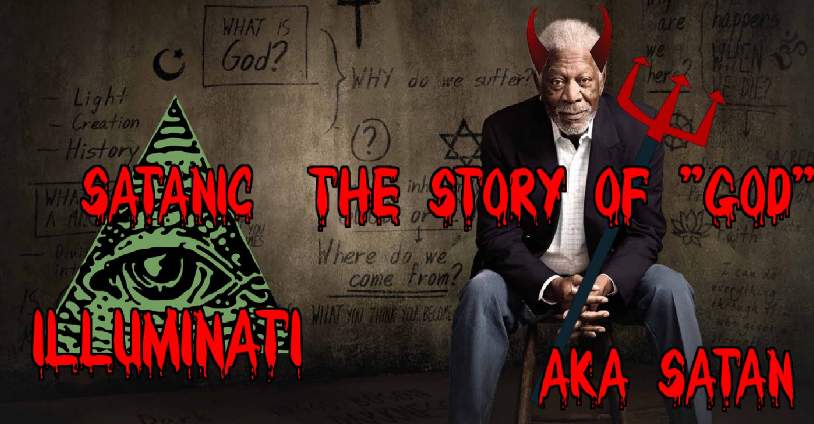 The Story of God aka Satan with Morgan Freeman on National Geographic EXPOSED
