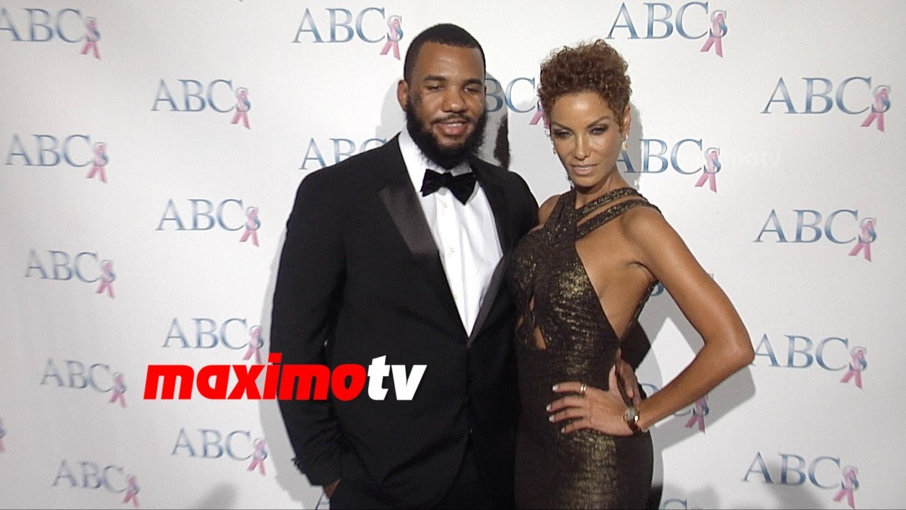 Rapper The Game & Nicole Murphy ABCs Talk of the Town Gala 2014 Red Carpet
