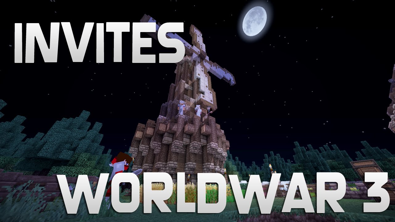 Minecraft: WorldWar 3 – Zweden: INVITES