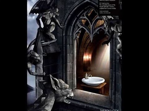 Using Illuminati symbolism to sell sinks. Print ads (pics)