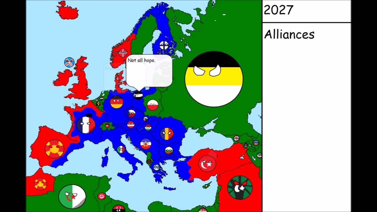 [Future Of Europe: Countryballs] #3 – World War 3