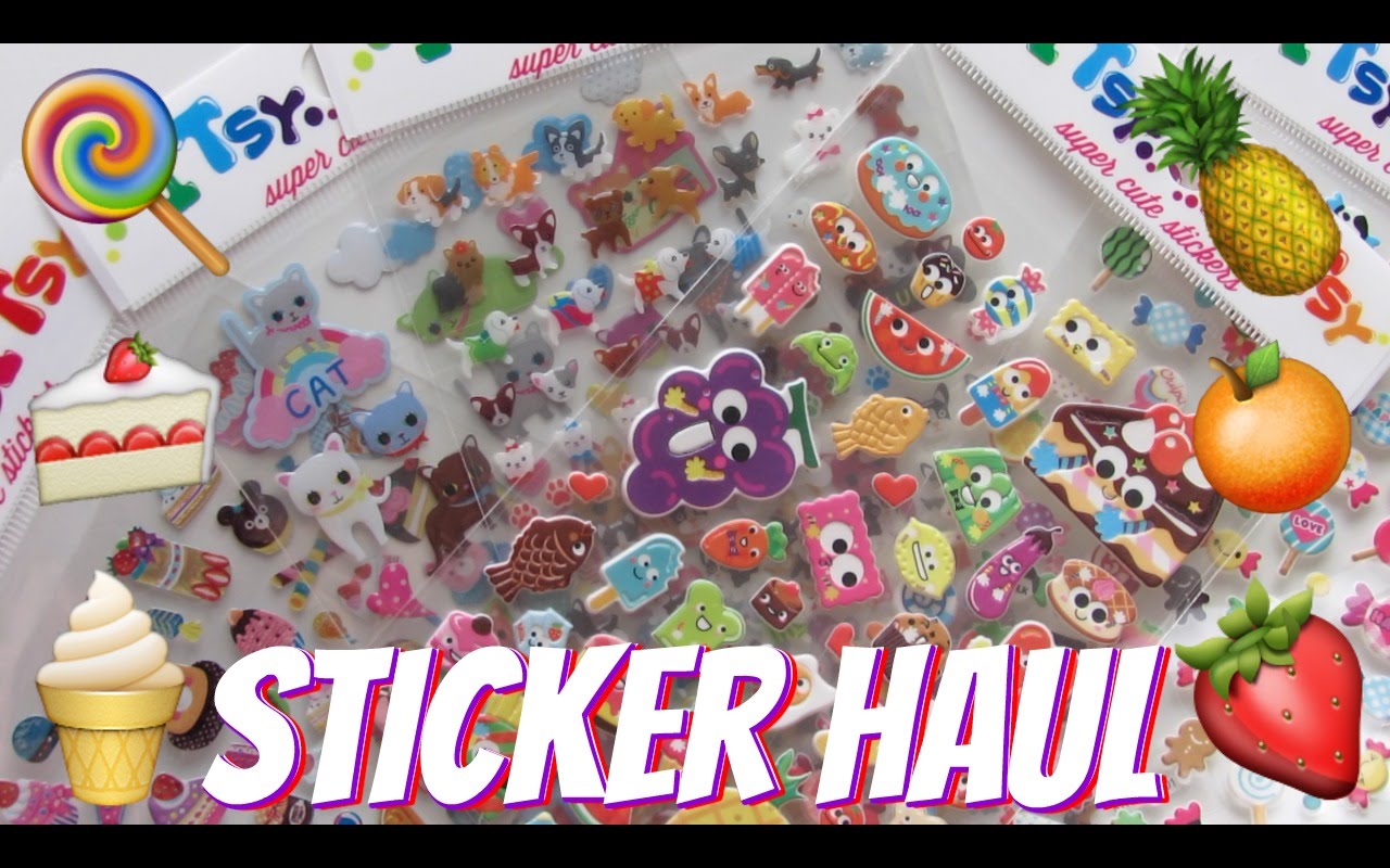 STICKER HAUL | ITSY BITSY Super Cute Stickers | INT’L ARRIVALS