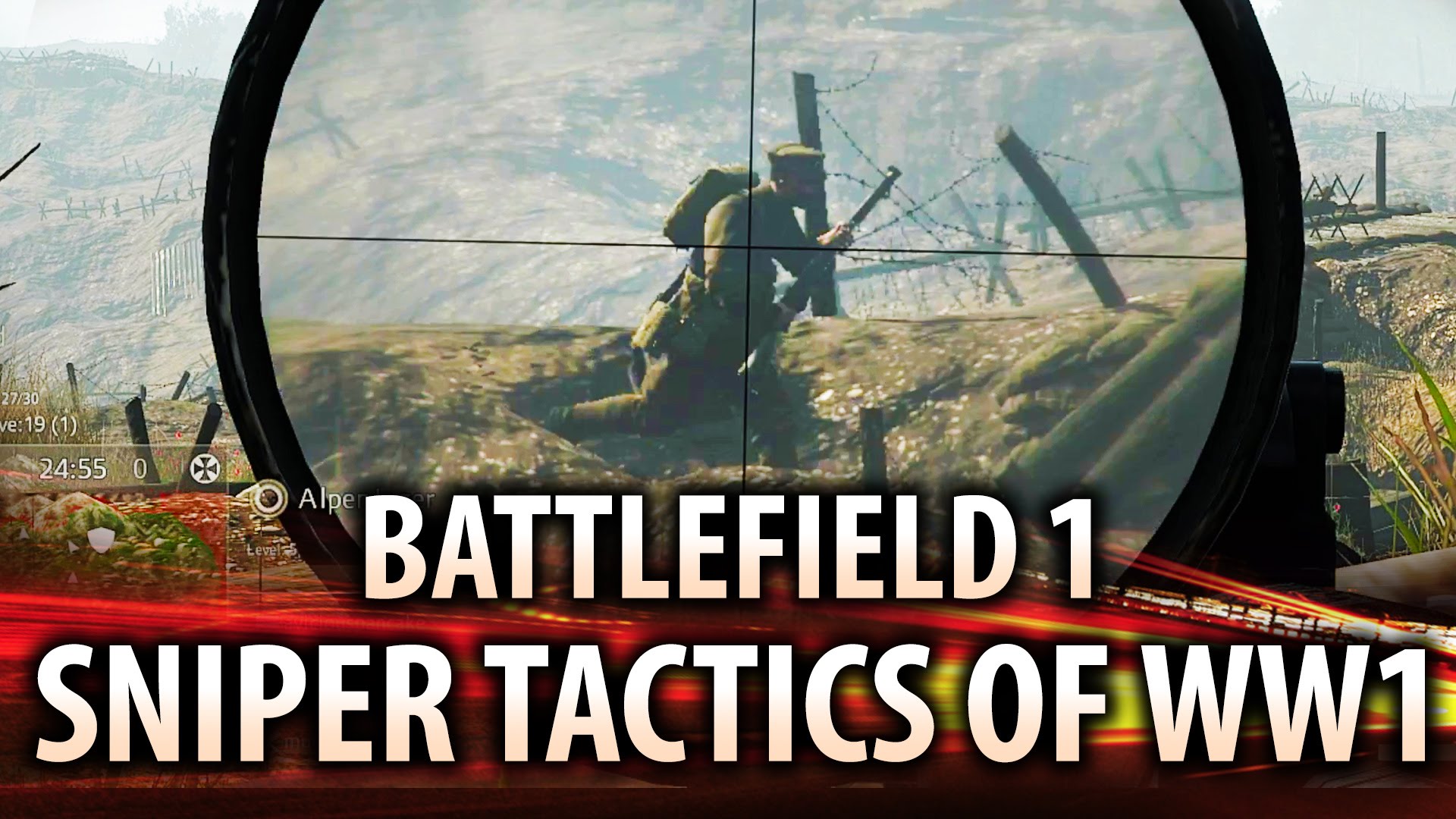 Battlefield 1: SNIPER TACTICS OF WORLD WAR 1!  Featuring Verdun Multiplayer Gameplay