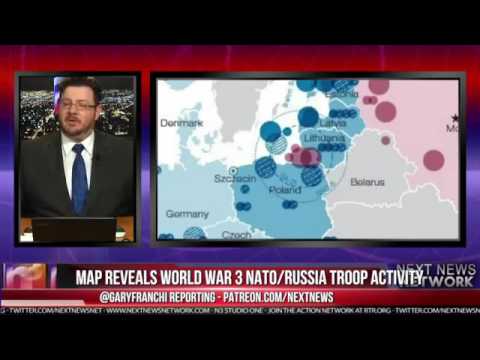 MAP REVEALS ALL WORLD WAR 3 NATO RUSSIA TROOP ACTIVITY