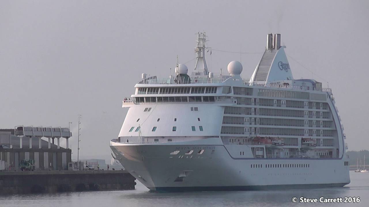 Five early morning Cruise Ship Arrivals Southampton inc Astoria 06/06/16