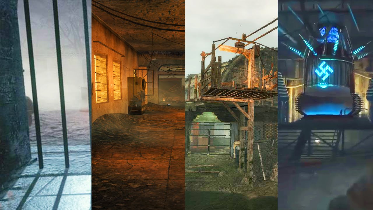 ALL WORLD AT WAR ZOMBIE MAPS IN ONE STREAM (Call of Duty: Zombies)