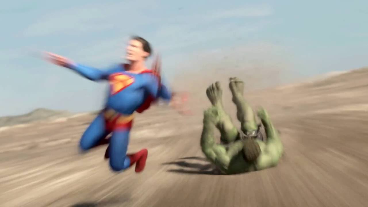 World War : Superman vs Hulk  Part 3