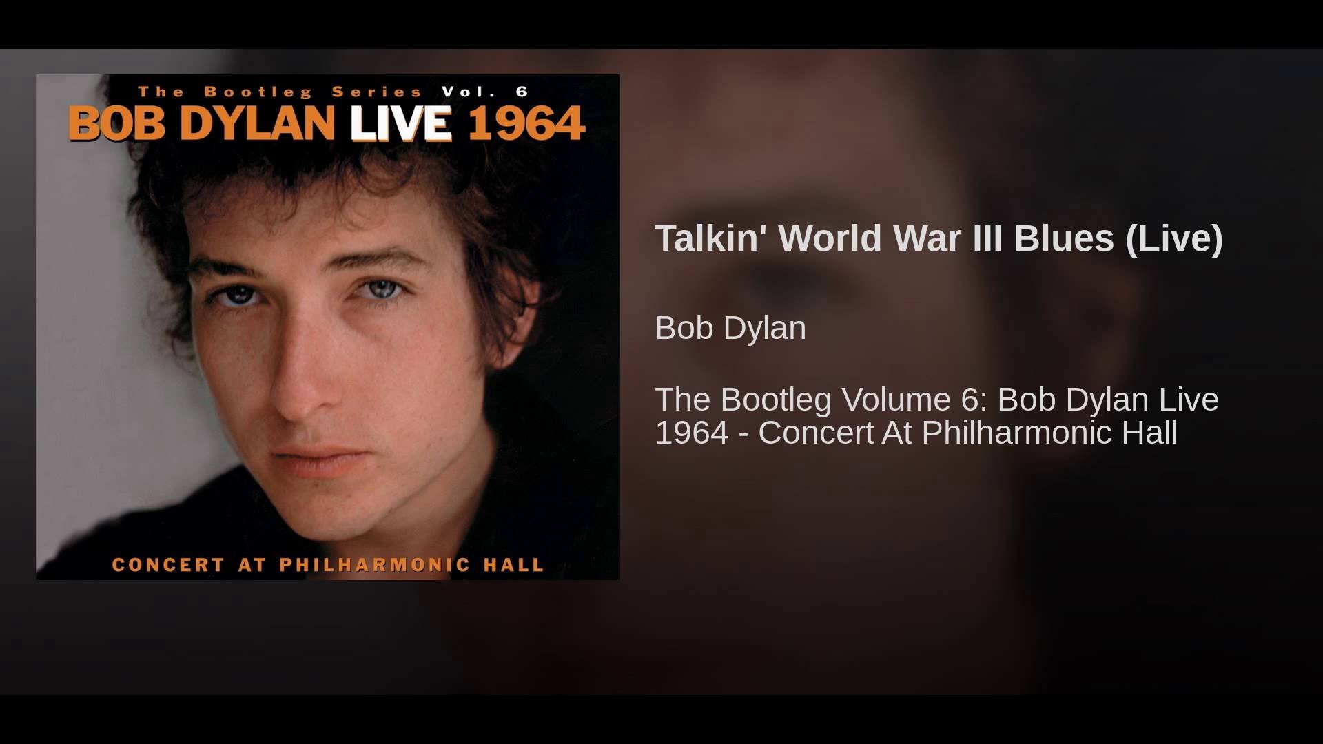 Talkin’ World War III Blues (Live)