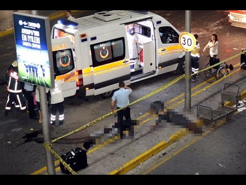 CCTV Footage Of Suicide Attack at Istanbul Airport