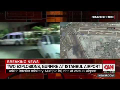 Istanbul airport attack :Multiple injuries at Istanbul airport after explosions