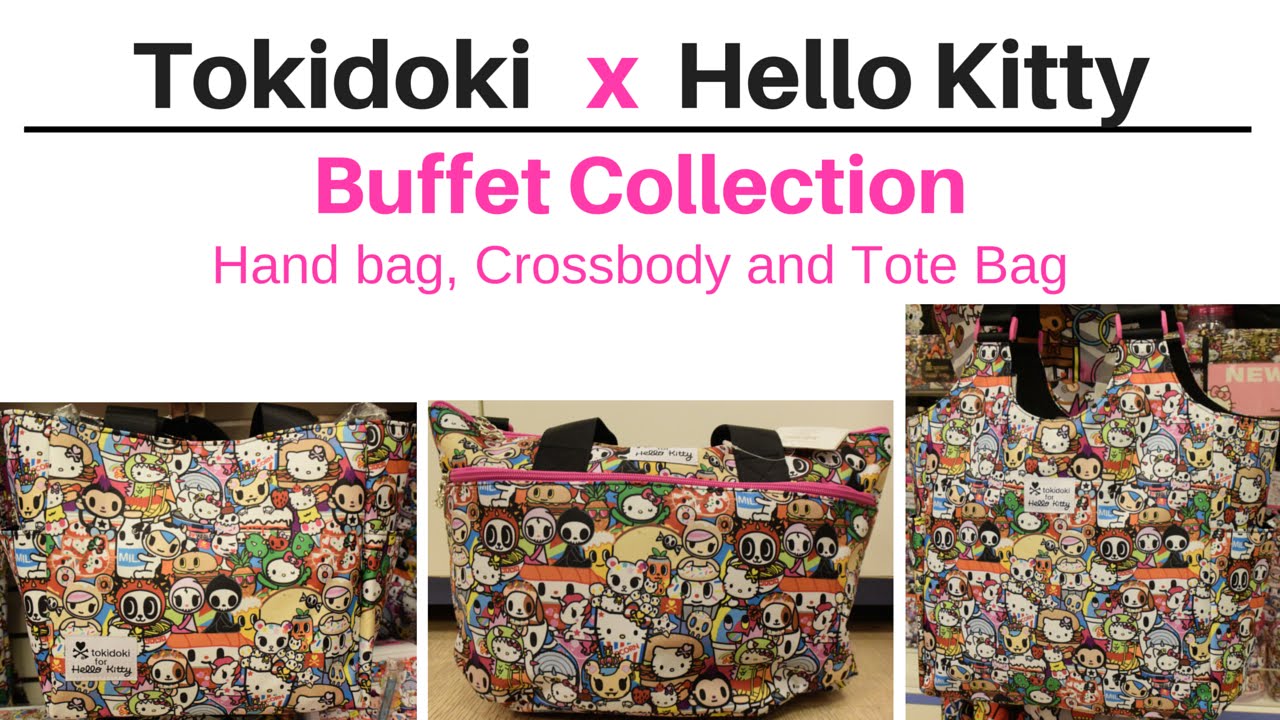 Tokidoki x Hello Kitty Buffet Collection – Hand Bag, Crossbody, Tote Bag