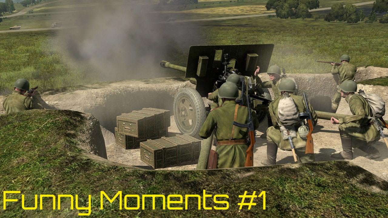 Arma 3:  Iron Front Mod (World War 2) Funny Moments #1