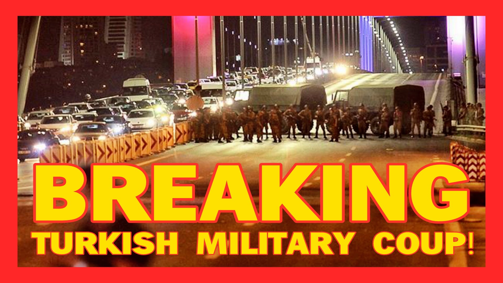 BREAKING: ‘We’ve taken control!’ Military claim coup in Turkey as they open fire on citizens