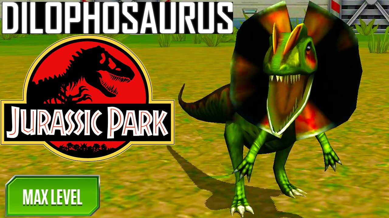 DILOPHOSAURUS Dinosaur MAX LEVEL 40 – Jurassic Park Builder – Battle Stage Fight INDOMINUS REX 2016