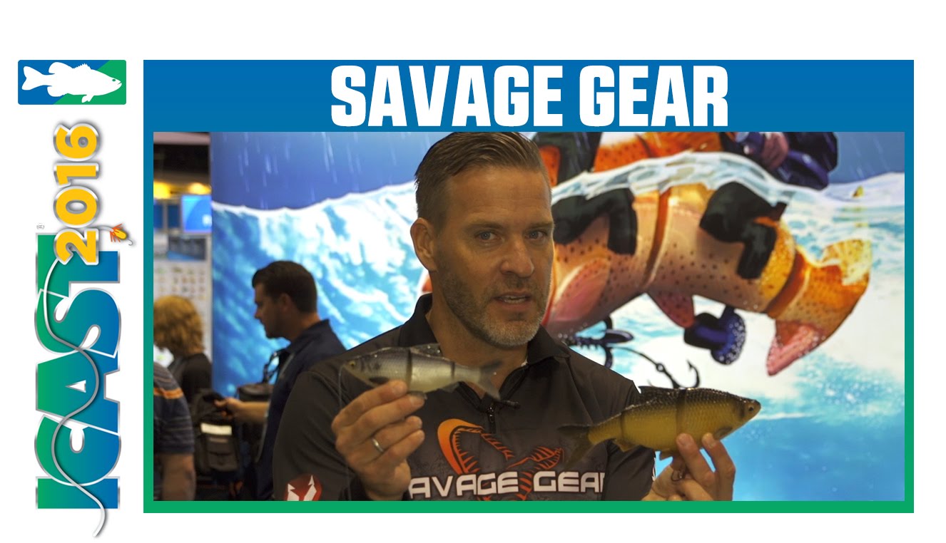 Savage Gear Line Through Gizzard Shad Swimbaits | ICAST 2016