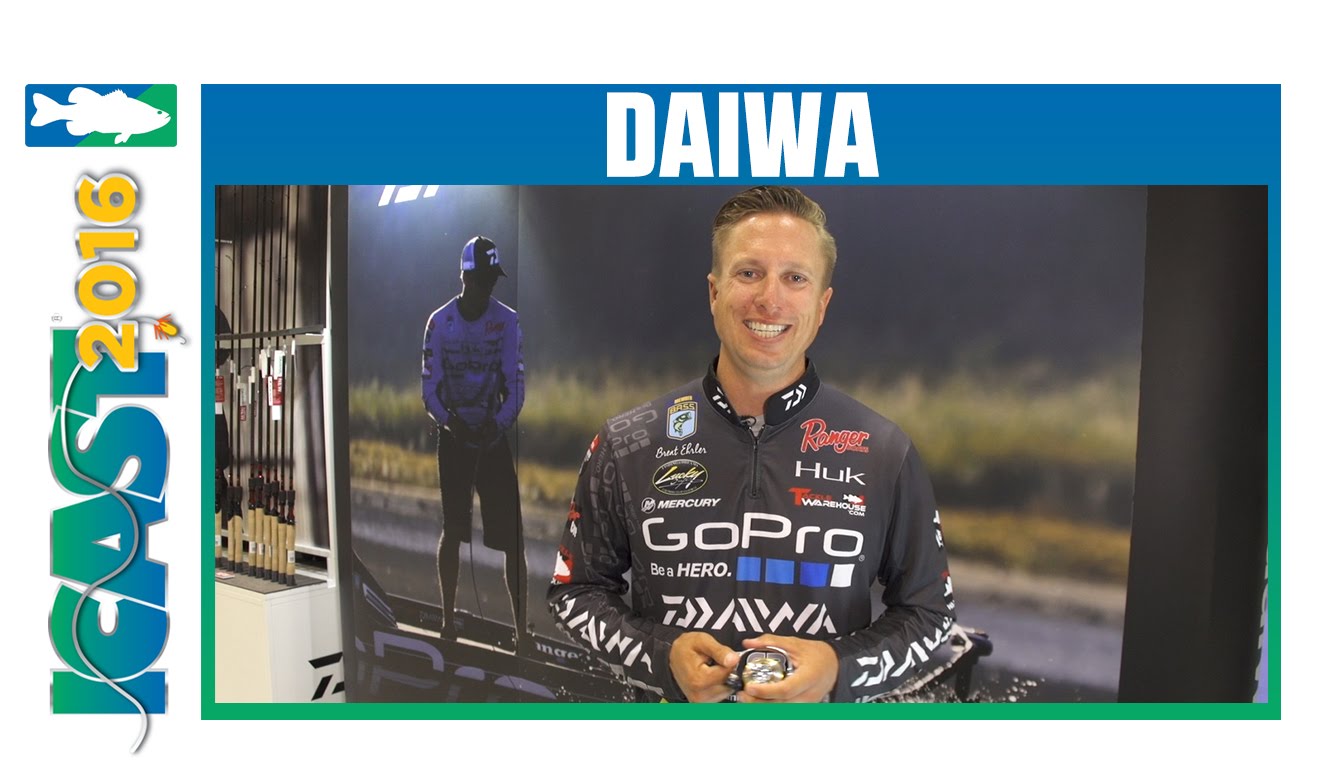 Daiwa RG Spinning Reel with Tackle Warehouse Pro Brent Ehrler | ICAST 2016