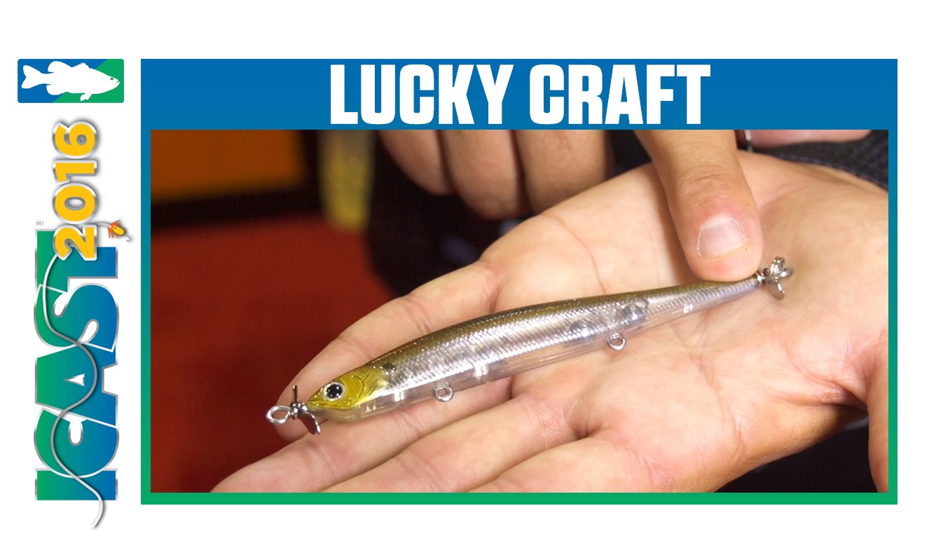 New Lucky Craft Colors with Tackle Warehouse Pro Brent Ehrler | ICAST 2016