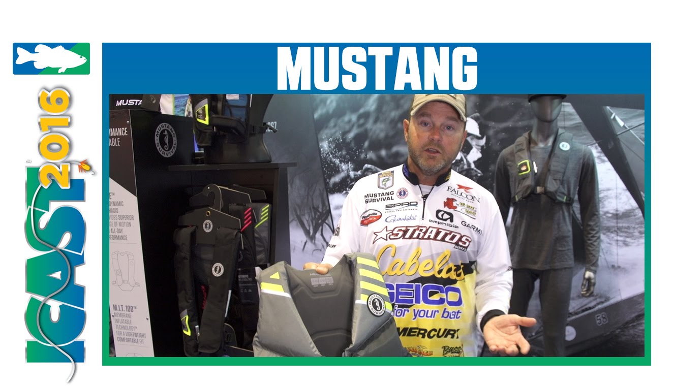 New Mustang Young Adult Foam PFDs with Mike McClelland | ICAST 2016