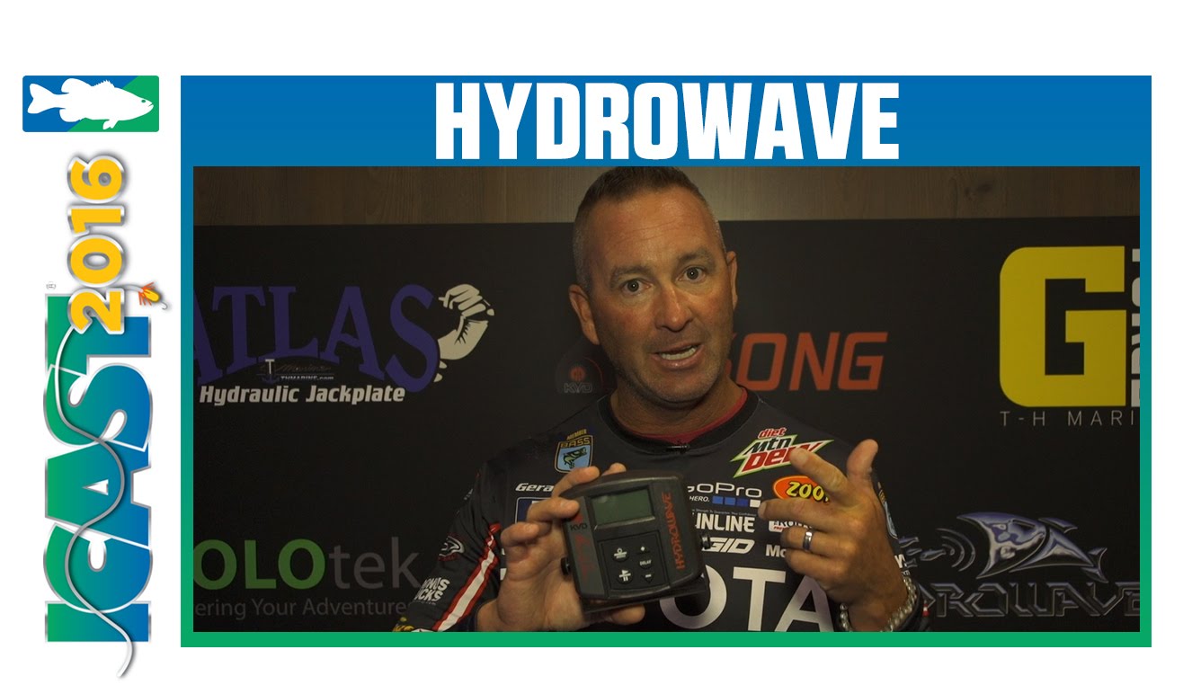 New Hydrowave KVD Model with Elite Series Pro Gerald Swindle | ICAST 2016