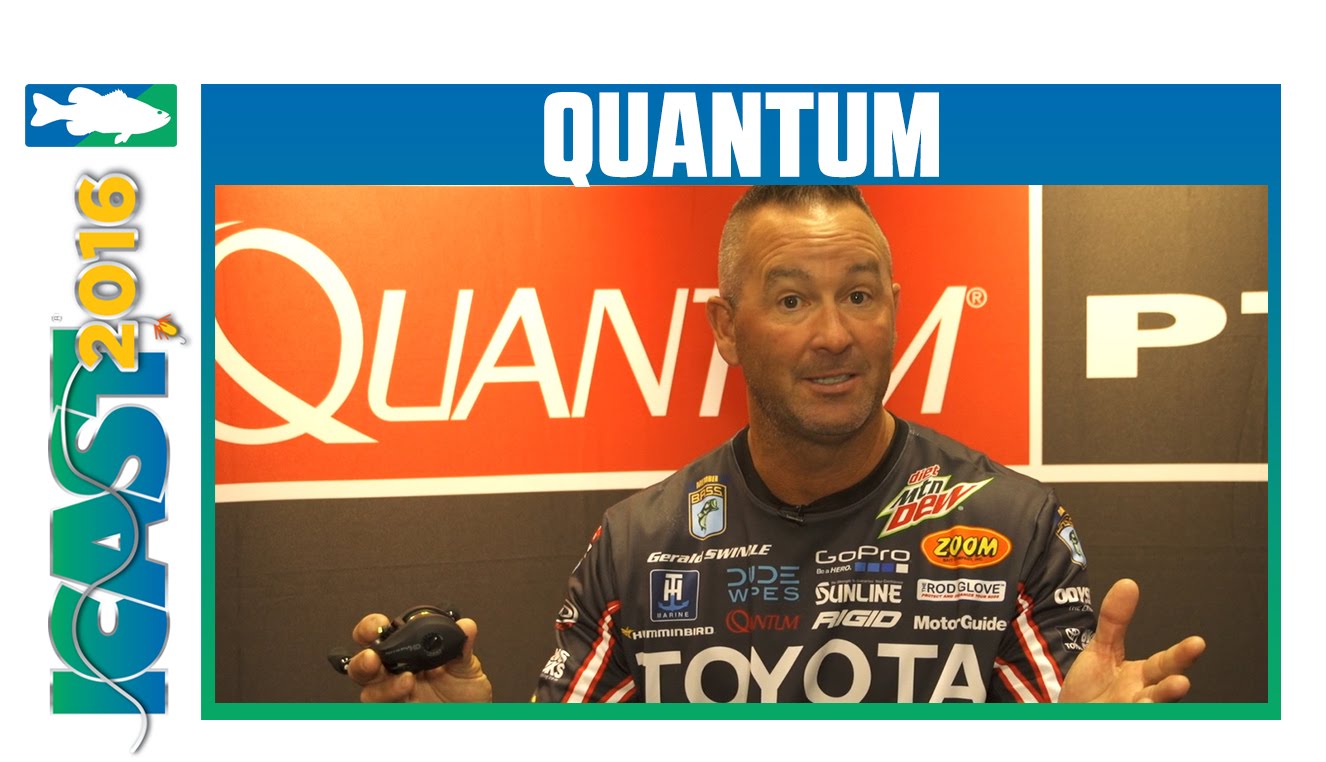 Quantum Smoke HD Casting Reel with Gerald Swindle | ICAST 2016