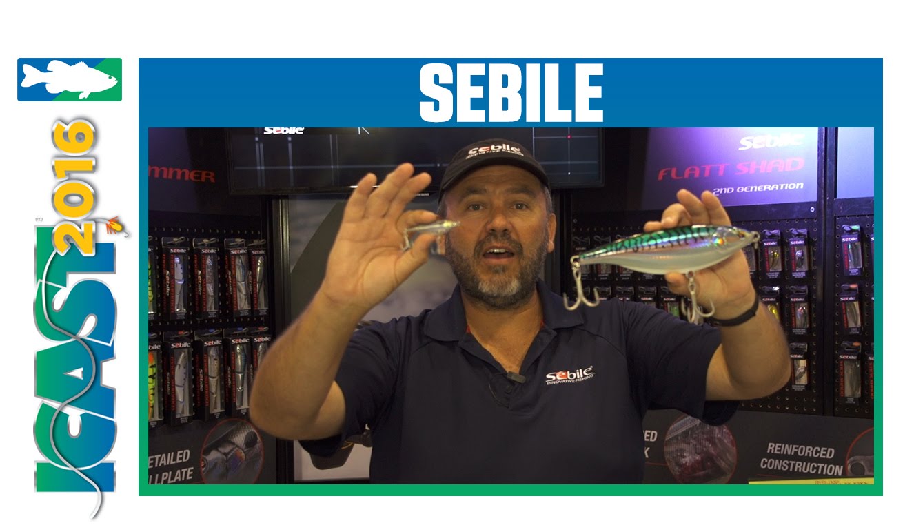 New Sebile Stick Shadd Sizes with Patrick Sebile | ICAST 2016