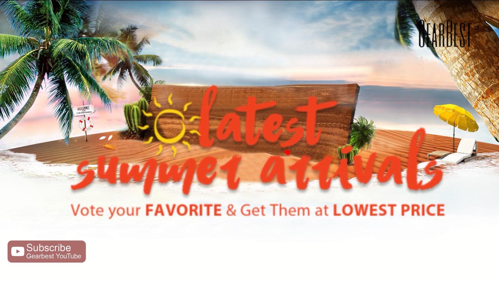 Gearbest Latest Summer Arrivals! 【Vote & Get Discounts】