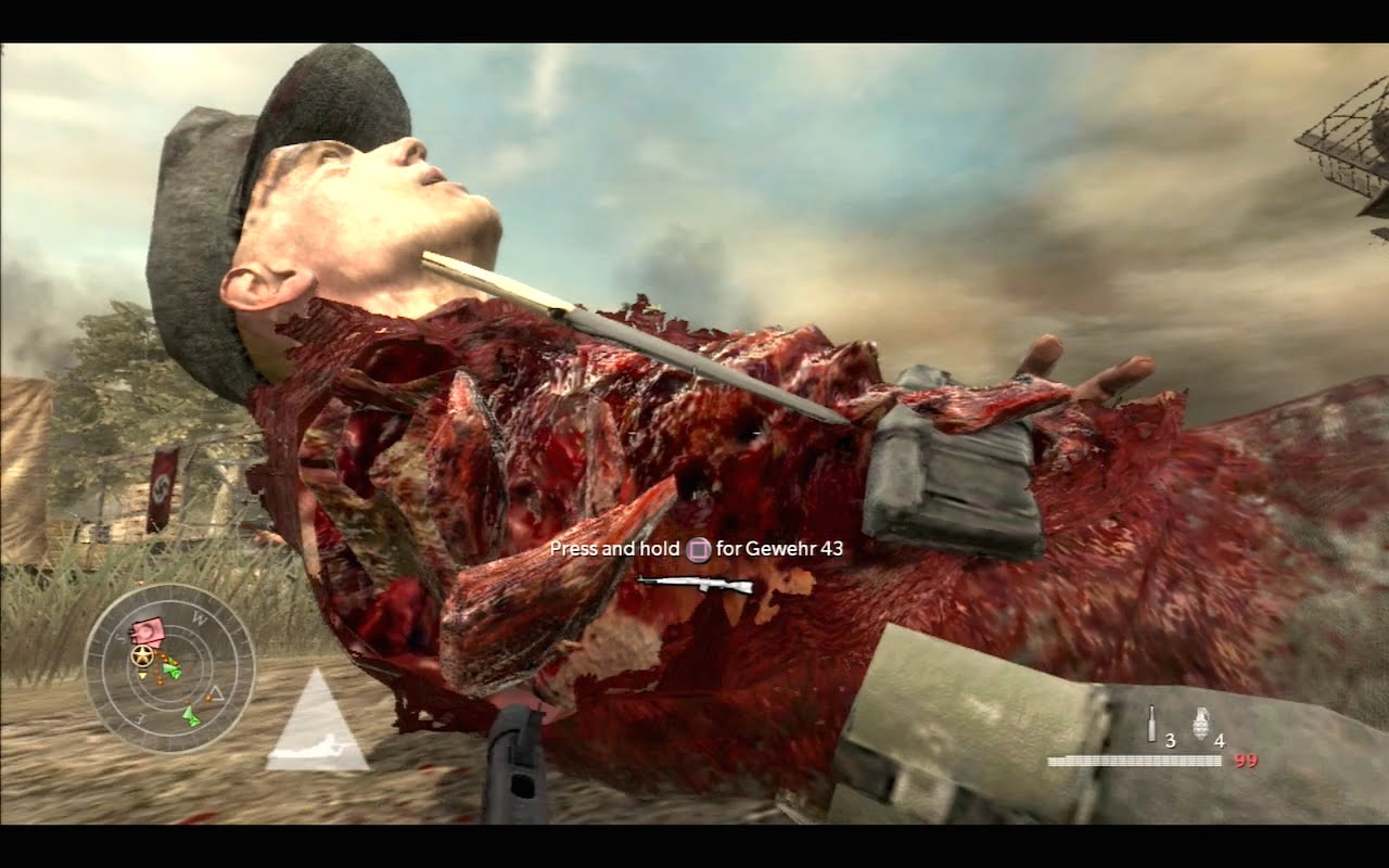 Call Of Duty World At War Brutal Kill Compilation Vol.4