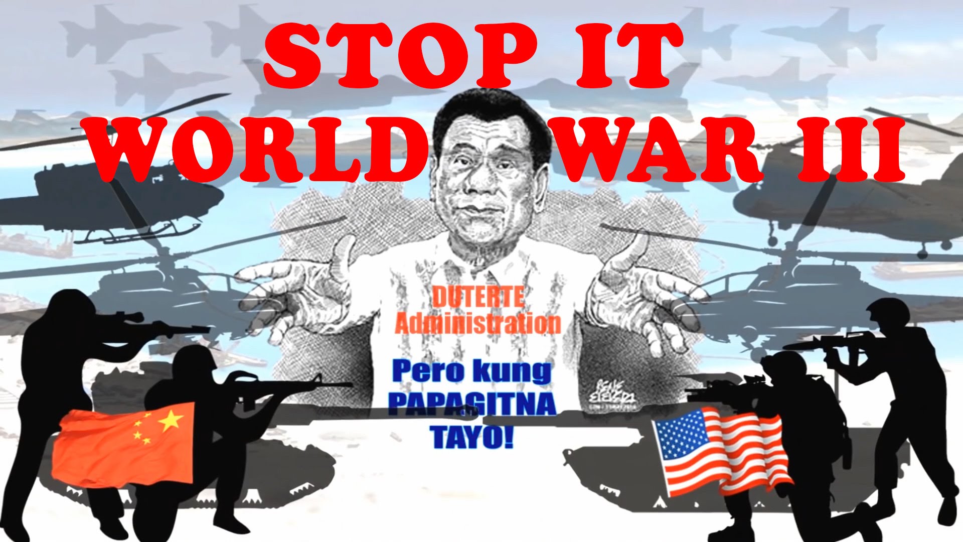 WORLD WAR III mapipigilan ni DUTERTE, AMERIKA at Yellow administration may sekretong plano