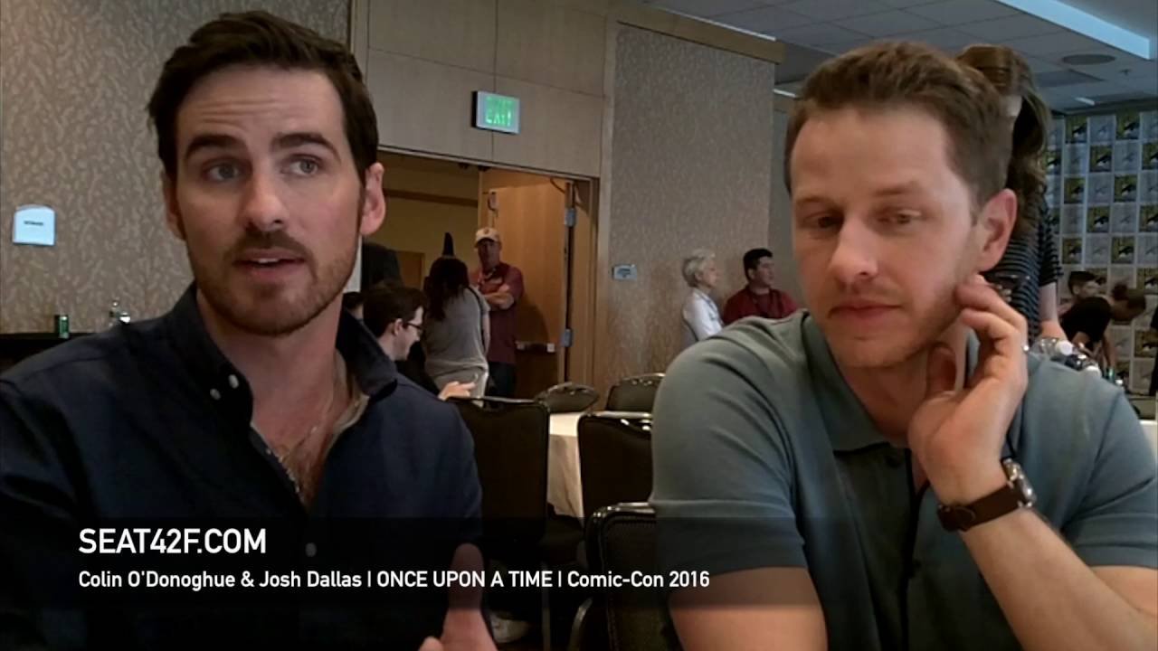 Colin O’Donoghue & Josh Dallas ONCE UPON A TIME Interview Comic Con 2016