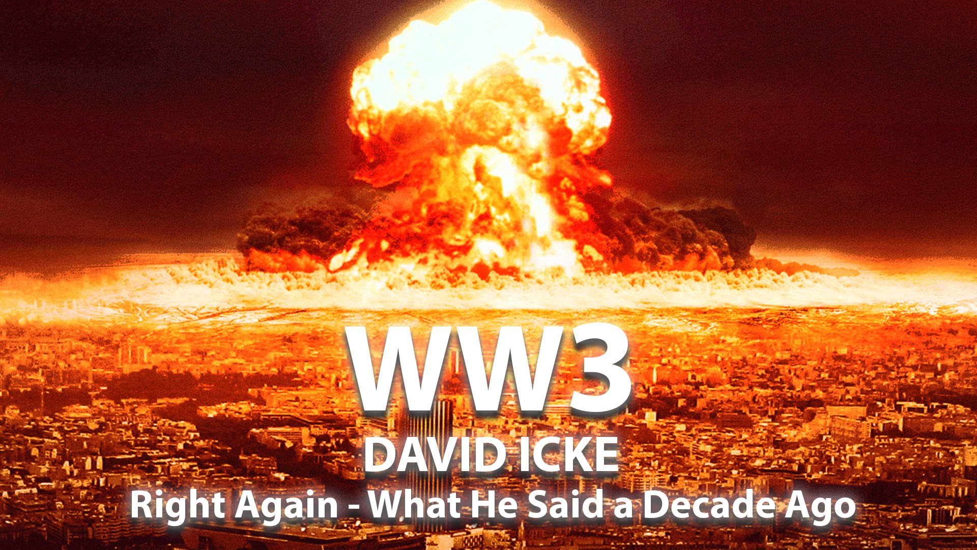 World War 3 – David Icke Right Again, What He Said a Decade Ago