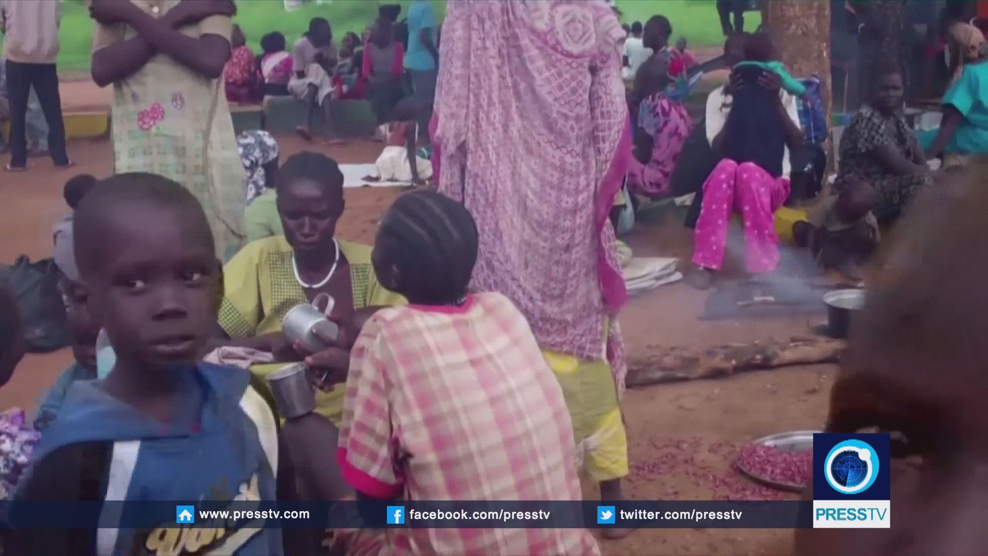 37000 from South Sudan flee to Uganda in past 3 weeks