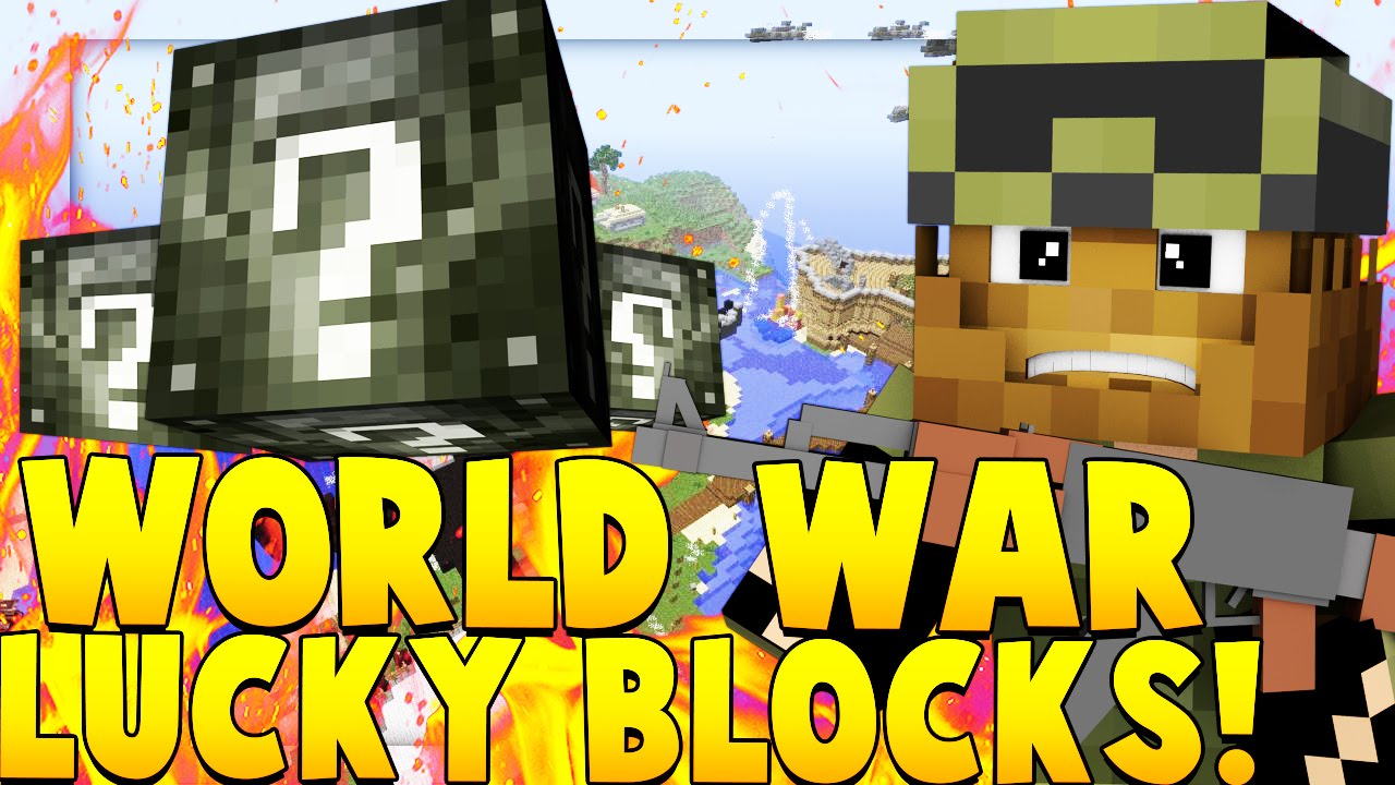FUTURE WORLD WAR 3 Lucky Block Mod Challenge | Minecraft – Lucky Block Mod