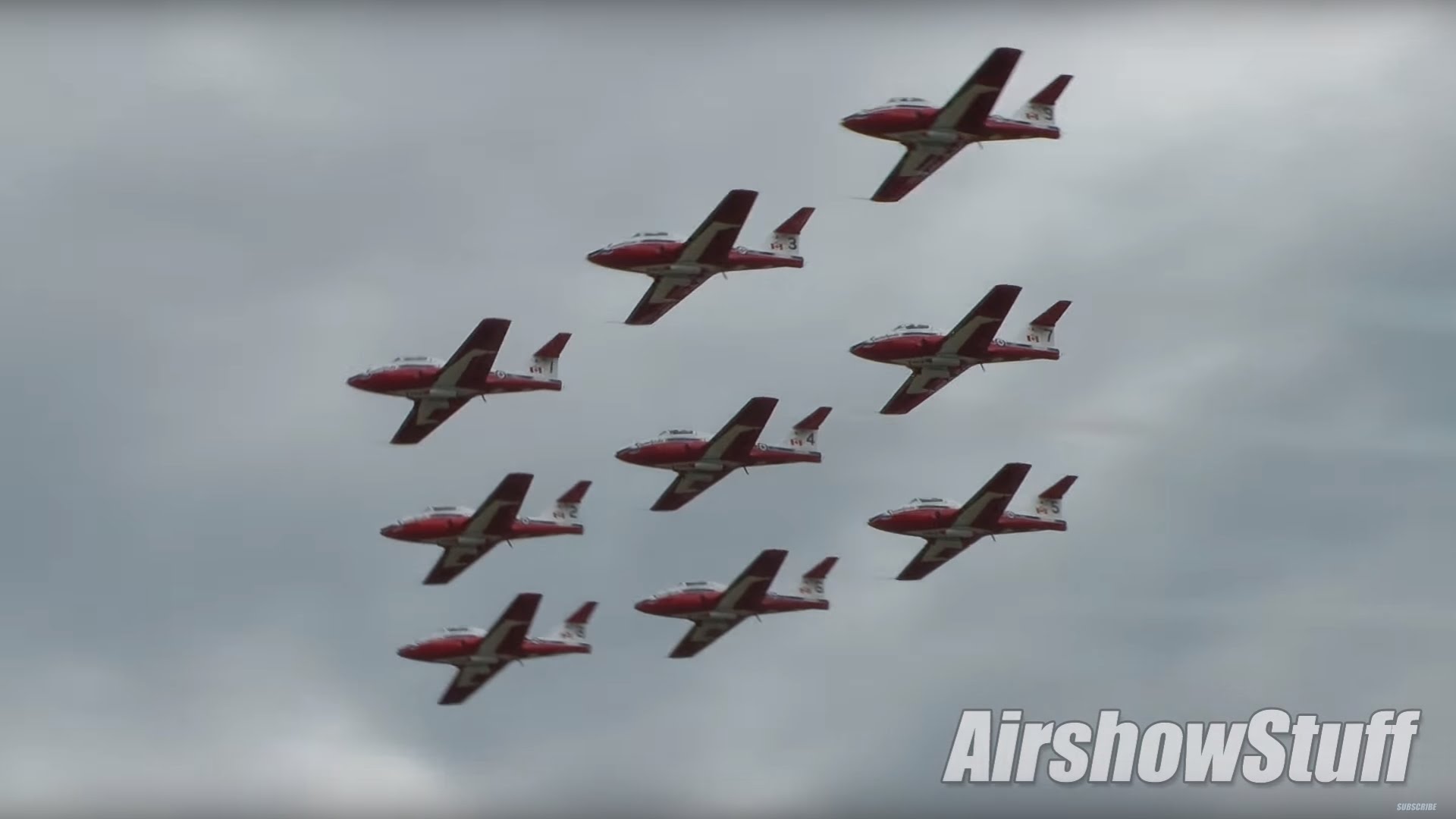 Canadian Forces Snowbirds – Arrivals – EAA AirVenture Oshkosh 2016