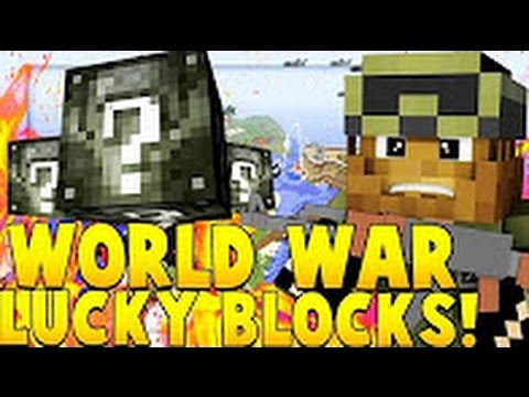 JeromeASF FUTURE WORLD WAR 3 Lucky Block Mod Challenge   Minecraft   Lucky Block Mod
