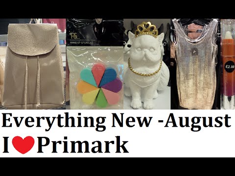 Everything new at Primark | August 2016 | IlovePrimark