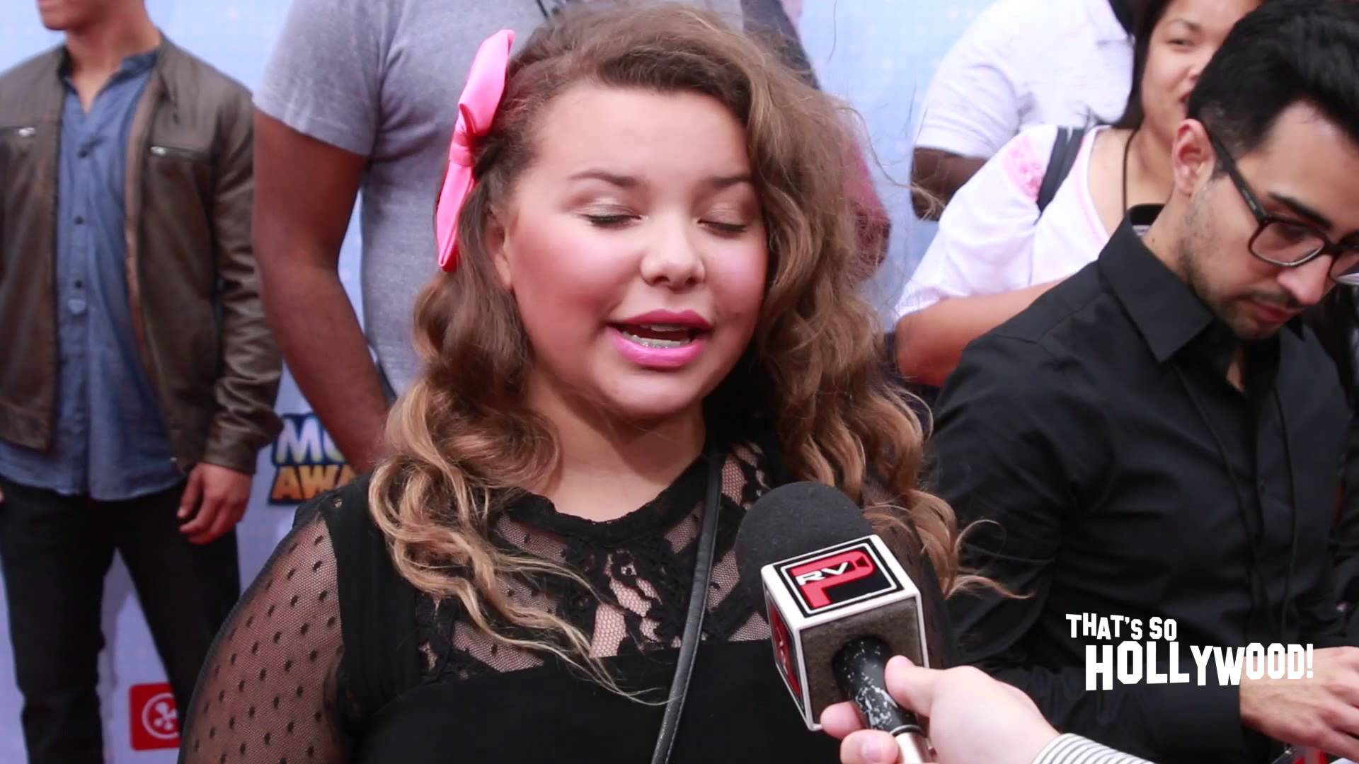 Aaliyah Rose excited to be back at the 2015 Radio Disney Music Awards