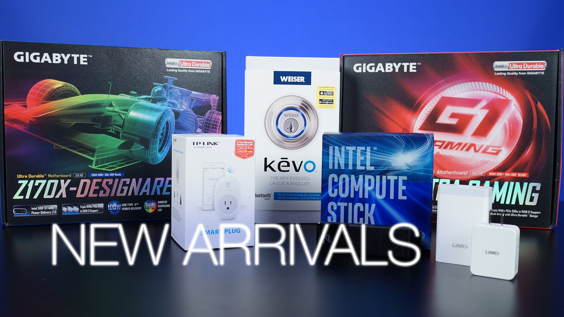 New Arrivals – Intel Compute Stick, Linke Quick Charge, TP-Link Smart Plug & More