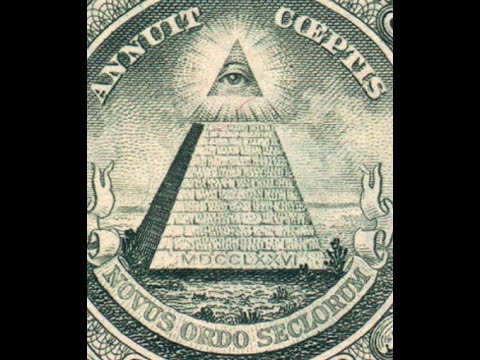 Annuit Coeptis- U.S. dollar bill & Bavarian Illuminati symbolsim hidden in plain sight