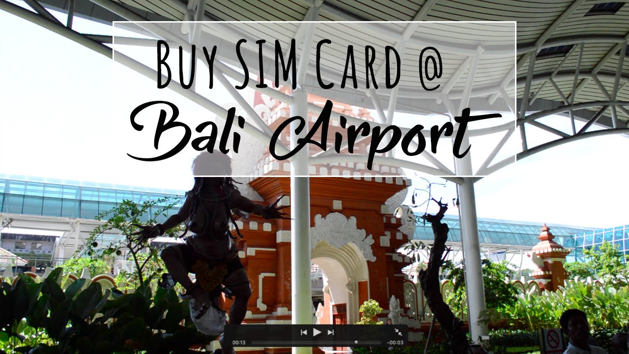 Bali PrePaid SIM Card – Best Place to Buy is at Airport from Telkomsel Kiosk at Arrivals