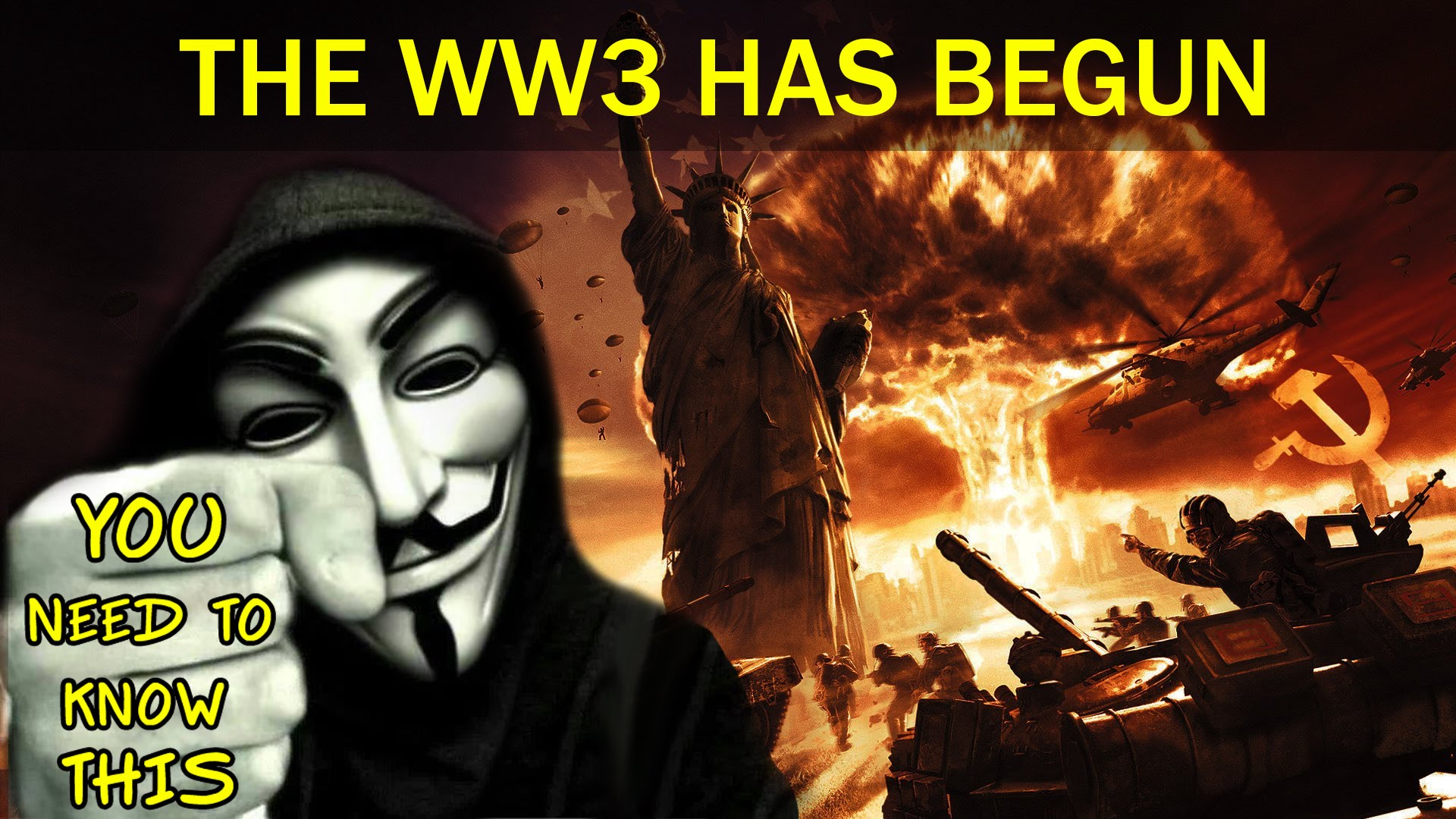 Anonymous: The World War 3 Has Begun!