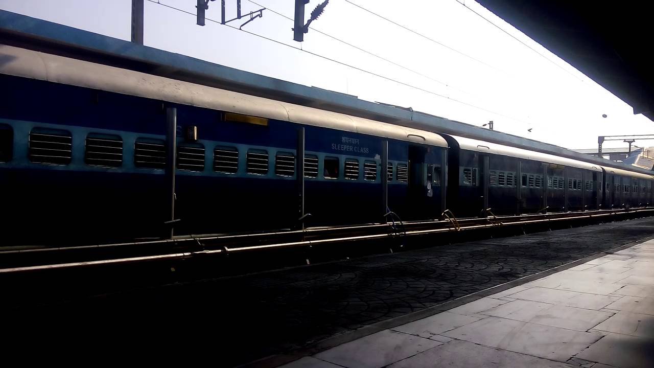 Train announcement at Secunderabad Junction. Ajmer – Hyderabad Express arrivals…Indian Railways!