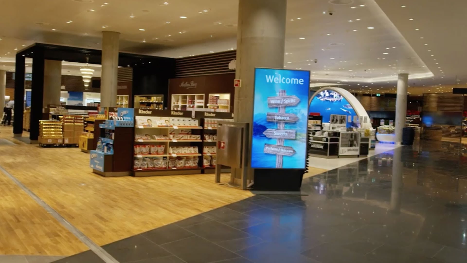 Heinemann Duty Free’s new Arrivals shop at Oslo Airport