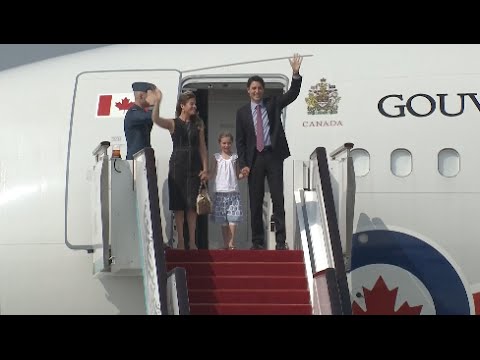 Canadian Prime Minister Trudeau Arrives in Hangzhou for G20 Summit