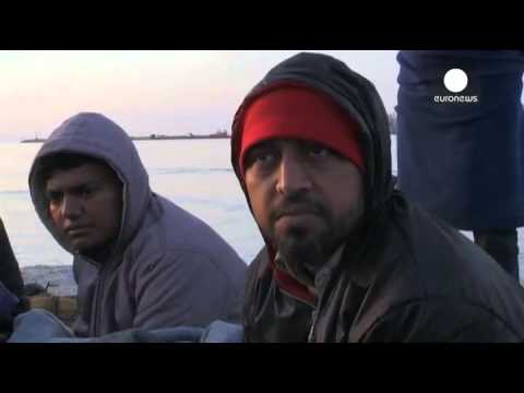 LiveLeak com   Migrant arrivals to Greece slow amid tighter security on Turkish coast