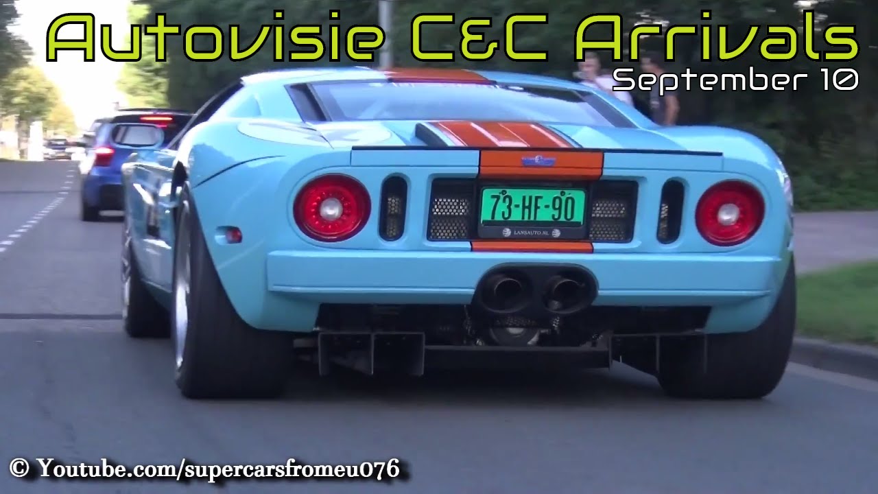 Cars and Coffee XXL Arrivals / Burnouts , Revs, Accelerations!