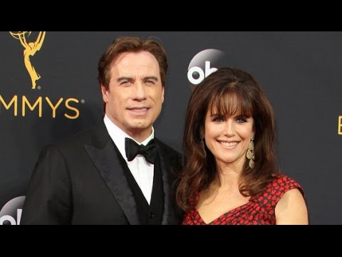John Travolta and Kelly Preston Emmys 2016 Red Carpet Arrivals