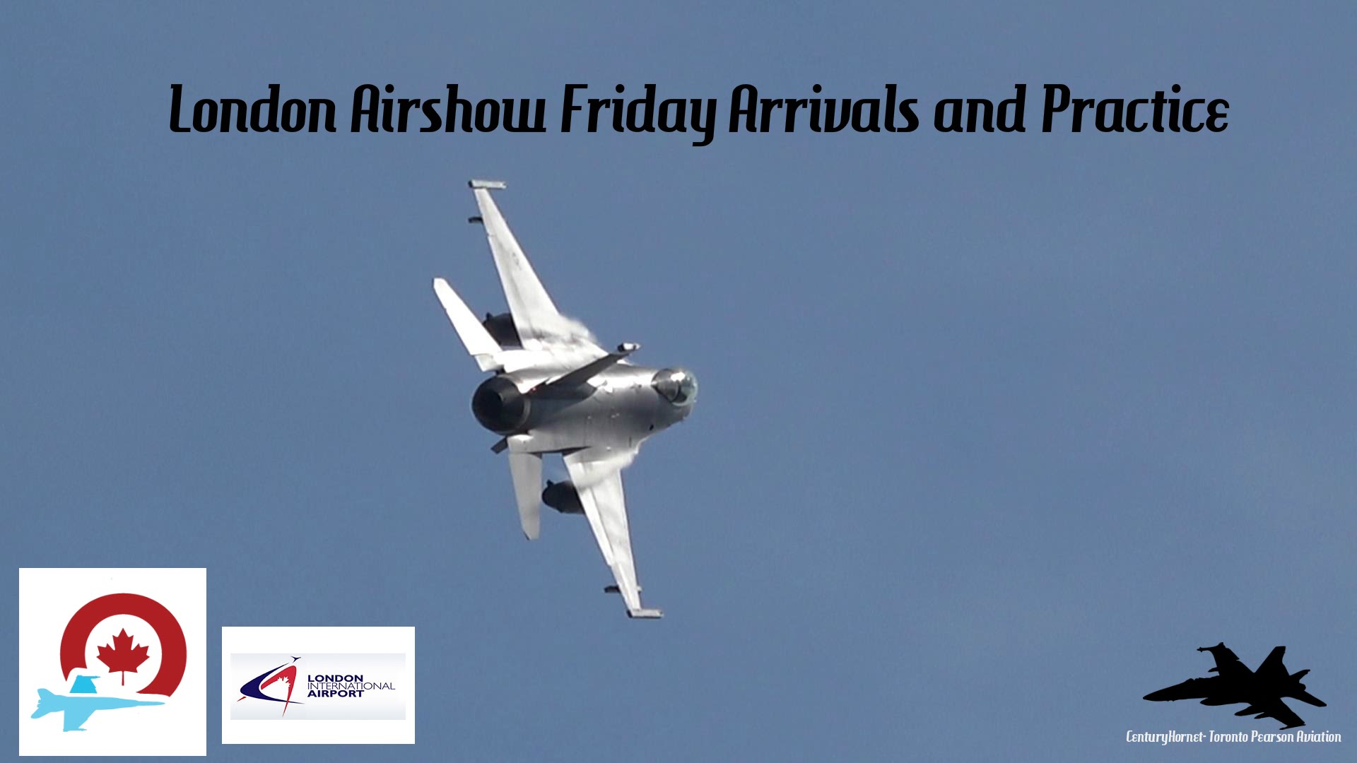 Airshow London 2016- Friday Arrivals and Practice