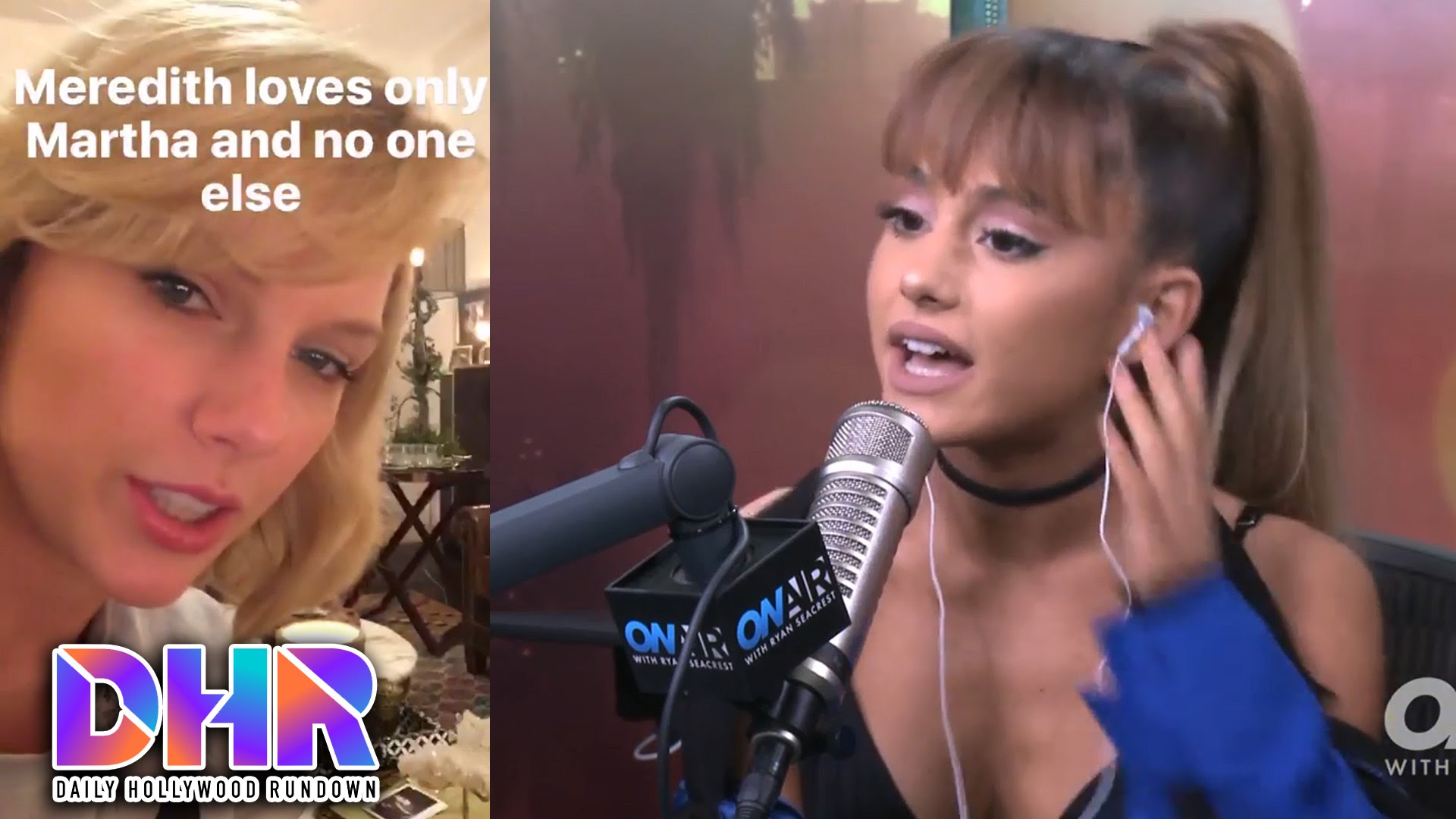 Taylor Swift’s Instagram Meltdown – Ariana Grande Rude On Ryan Seacrest? (DHR)