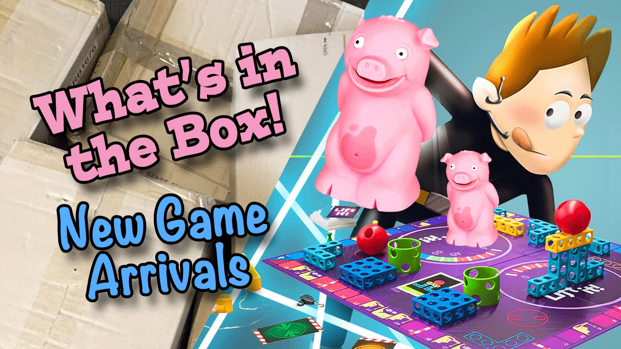 What’s in the box? New Game Arrivals